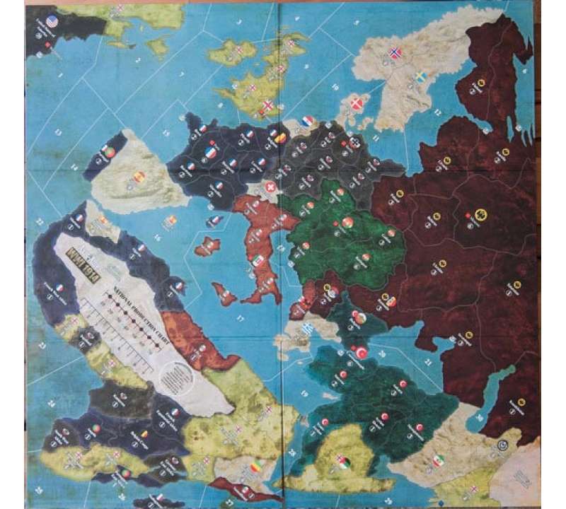 Настольная игра Axis and Allies WWI 1914