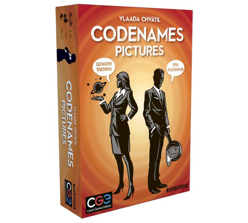 Настольная игра Кодовые Имена Картинки (Codenames Pictures)