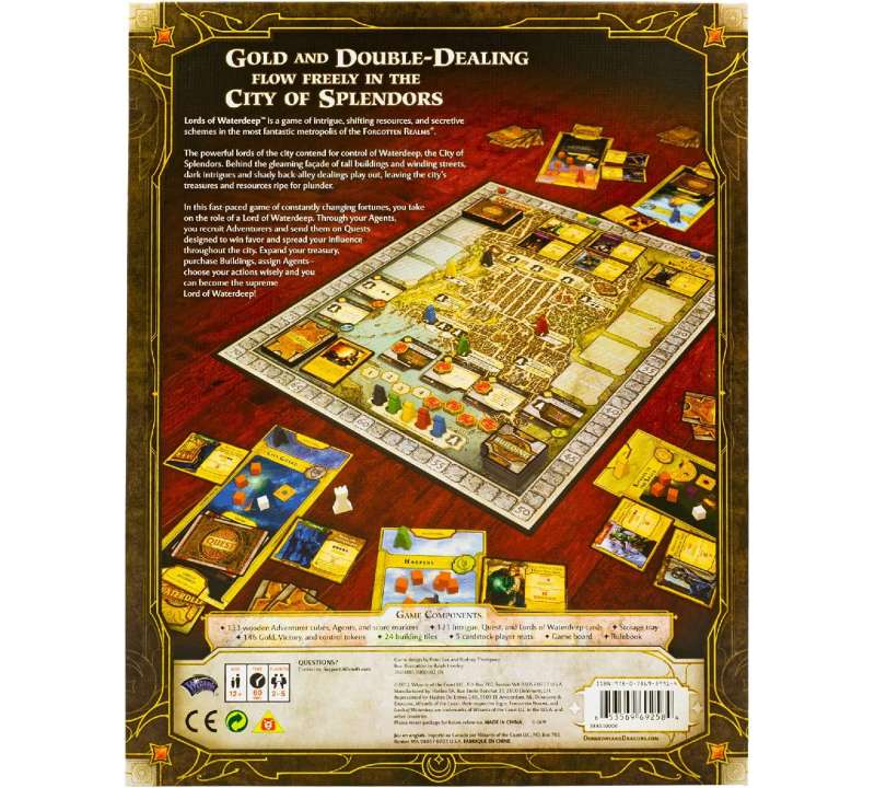 Настольная игра Lords of Waterdeep