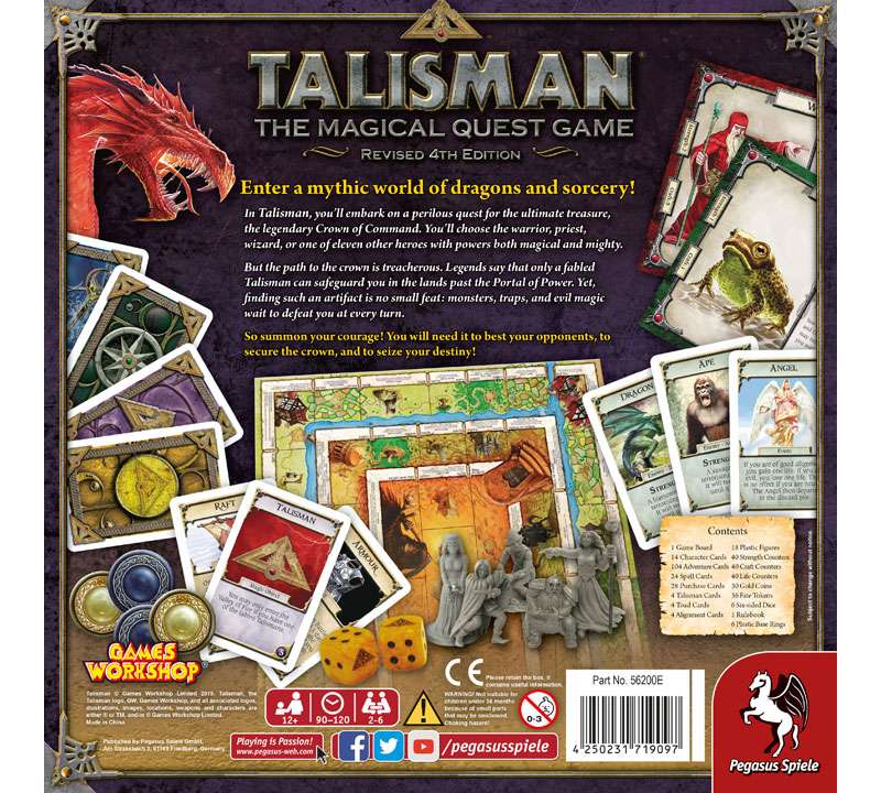 Настольная игра Talisman (Талисман)