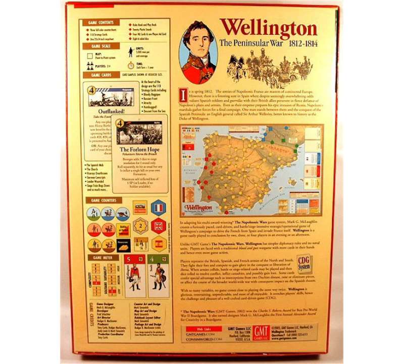 Настольная игра Wellington (Веллингтон)