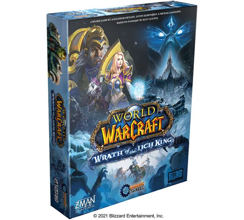 World of Warcraft: Wrath of the Lich King (Пандемия: World of Warcraft) настольная игра